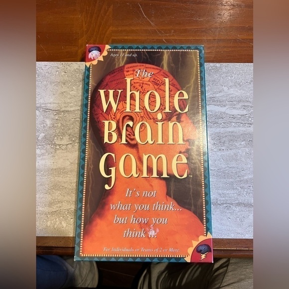 𝅺the Whole Brain Game (Vintage 1999 Edition) - Picture 2 of 6